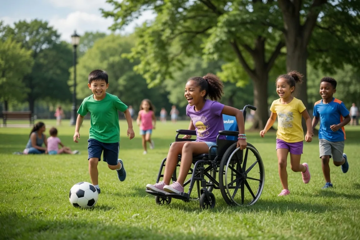 Children playing together
