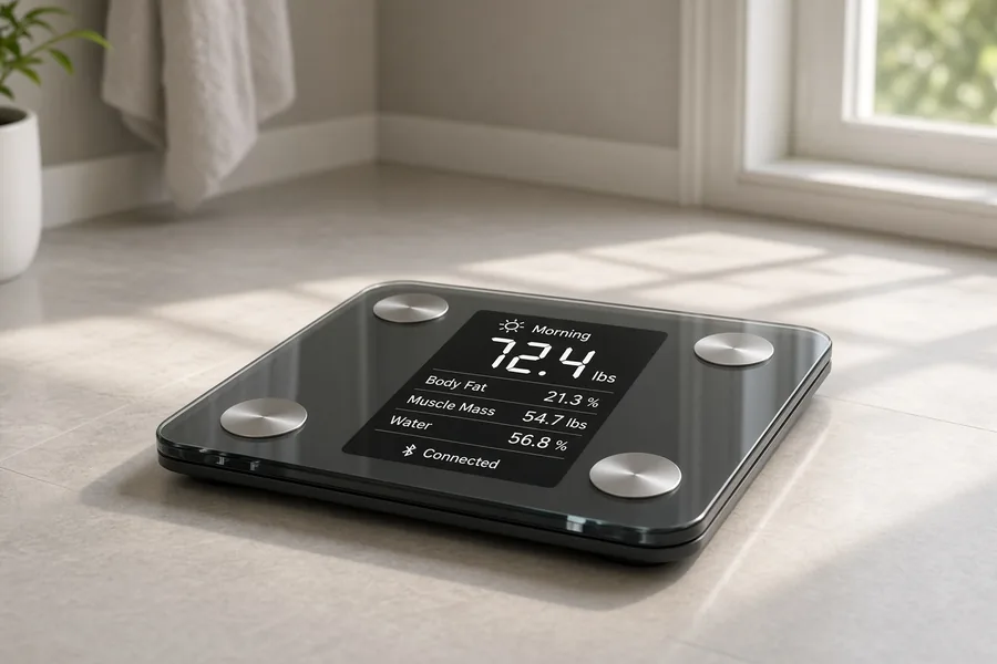 Connected scales and BP cuffs